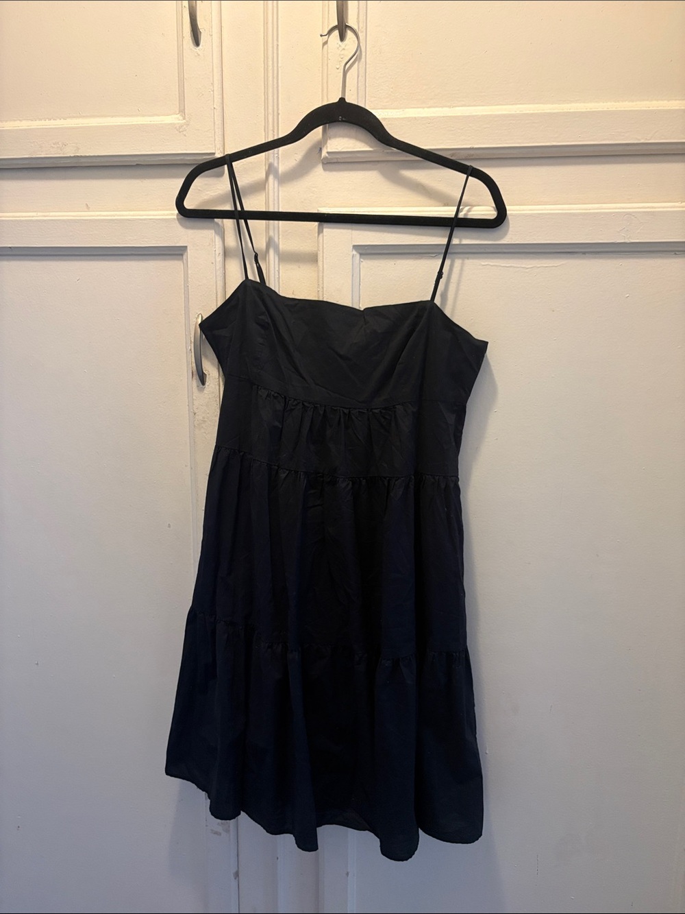 Levi's Spaghetti-Strap Tiered Dress